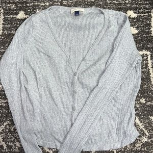 Universal Thread Buttoned Long-Sleeve Top